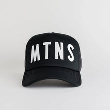 Load image into Gallery viewer, MTNS Trucker Hat - Black