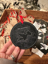Load image into Gallery viewer, LEATHER ORNAMENT- Lake Arrowhead