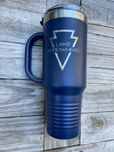 Load image into Gallery viewer, Lake Arrowhead Traveler Tumbler- 40oz