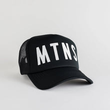 Load image into Gallery viewer, MTNS Trucker Hat - Black