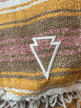Load image into Gallery viewer, BAJA BLANKET w/embroidered arrowhead: multiple colors to choose from!