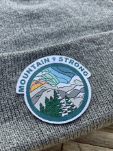 Load image into Gallery viewer, MOUNTAIN STRONG Beanie- various colors and styles to choose from SALE!!!
