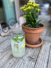 Load image into Gallery viewer, 20K GOLD 'Lake Arrowhead Tower'- Beer Can Glass