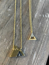 Load image into Gallery viewer, DAINTY STONE MOUNTAIN PENDANT