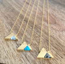 Load image into Gallery viewer, DAINTY STONE MOUNTAIN PENDANT