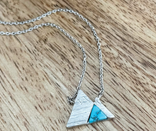 Load image into Gallery viewer, DAINTY STONE MOUNTAIN PENDANT
