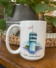 Load image into Gallery viewer, Lake Arrowhead TOWER 11oz/15oz Mug- single or pair of 2