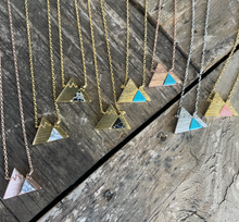 Load image into Gallery viewer, DAINTY STONE MOUNTAIN PENDANT