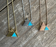 Load image into Gallery viewer, DAINTY STONE MOUNTAIN PENDANT