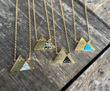 Load image into Gallery viewer, DAINTY STONE MOUNTAIN PENDANT