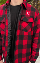 Load image into Gallery viewer, PUFFY PLAID FLANNEL JACKET