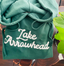 Load image into Gallery viewer, Lake Arrowhead chain-stitched: HOODIE 'eLAvated' collection