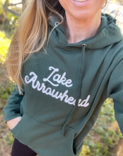 Load image into Gallery viewer, Lake Arrowhead chain-stitched: HOODIE 'eLAvated' collection