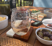 Load image into Gallery viewer, Lake Arrowhead Map Stemless Wine Glass- 15oz