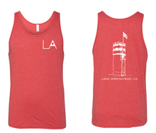 Load image into Gallery viewer, TOWER TANK (unisex): Heather Red