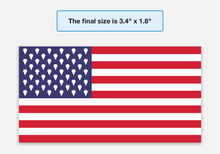 Load image into Gallery viewer, ARROWHEAD FLAG sticker (2 sizes to choose from)