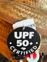 Load image into Gallery viewer, GROM 'Youth' Original Lifeguard 100% Straw hat w/leather patch