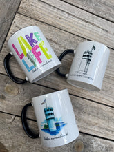 Load image into Gallery viewer, LAKE LIFE Lake Arrowhead 11oz/15oz Mug- single, pair of 2 or set of 4