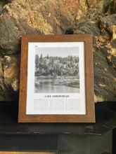 Load image into Gallery viewer, LAKE ARROWHEAD BLACK AND WHITE POSTER PRINT