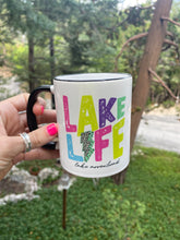 Load image into Gallery viewer, LAKE LIFE Lake Arrowhead 11oz/15oz Mug- single, pair of 2 or set of 4
