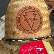 Load image into Gallery viewer, GROM 'Youth' Original Lifeguard 100% Straw hat w/leather patch