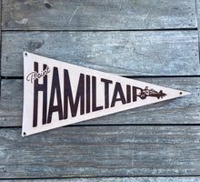 Load image into Gallery viewer, LEATHER PENNANT: HAMILTAIR + POINT HAMILTAIR