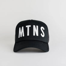 Load image into Gallery viewer, MTNS Trucker Hat - Black
