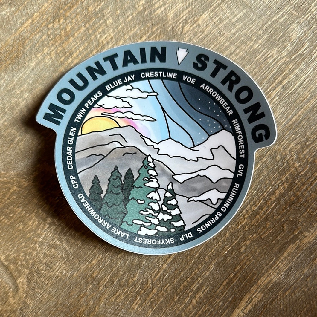 'MOUNTAIN STRONG' STICKER SALE!!!