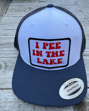 Load image into Gallery viewer, &quot;I PEE IN THE LAKE&quot; Snapback Trucker HAT
