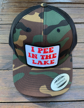 Load image into Gallery viewer, &quot;I PEE IN THE LAKE&quot; Snapback Trucker HAT
