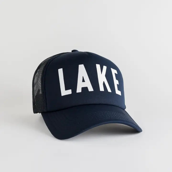 LAKE Trucker Hat - Navy