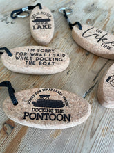 Load image into Gallery viewer, Floating Cork Boat Keychain - Multiple to choose from!
