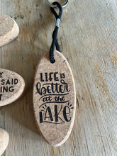Load image into Gallery viewer, Floating Cork Boat Keychain - Multiple to choose from!
