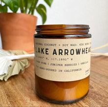 Load image into Gallery viewer, LAKE ARROWHEAD CANDLE
