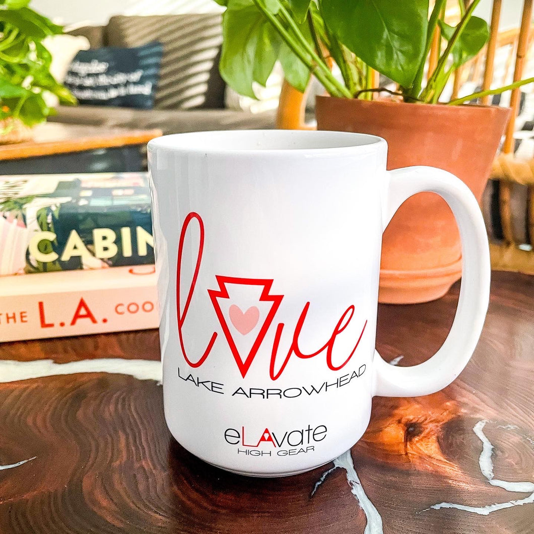 Lake Arrowhead 'LOVE' mug