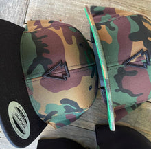 Load image into Gallery viewer, SNAPBACK: FLAT BILL CAMO [4 COMBOS]

