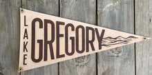 Load image into Gallery viewer, LEATHER PENNANT: LAKE GREGORY
