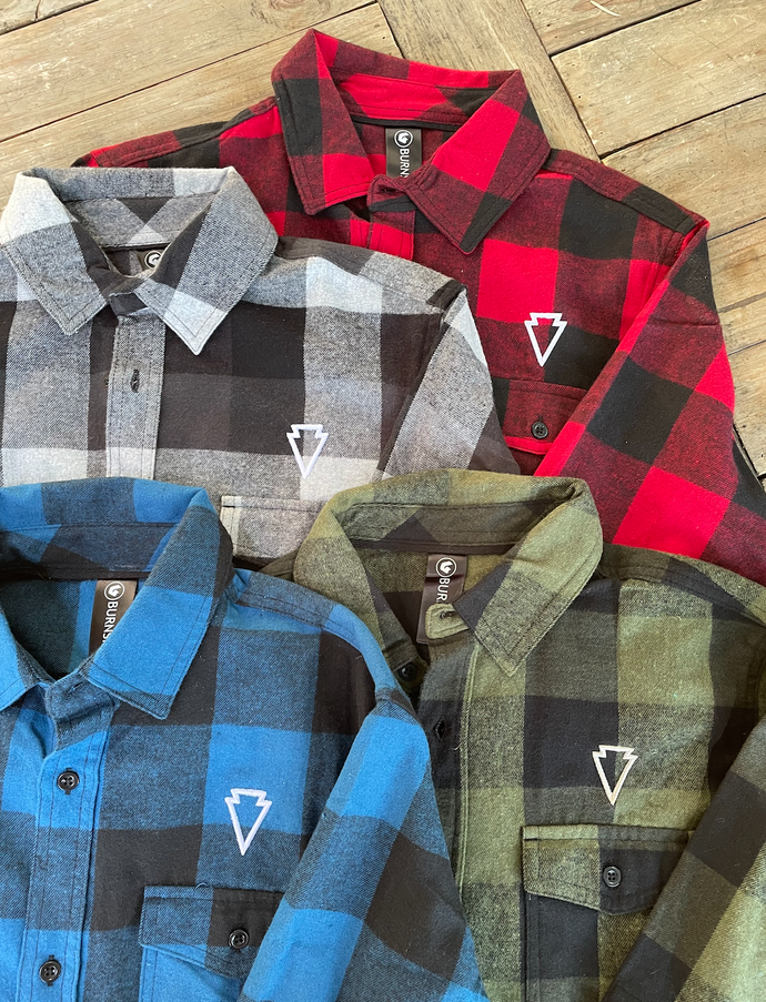 FLANNEL SHIRT- Multiple colors to choose from!