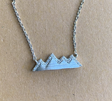 Load image into Gallery viewer, STUDDED MOUNTAIN RANGE NECKLACE
