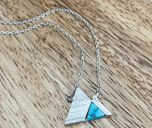 Load image into Gallery viewer, DAINTY STONE MOUNTAIN PENDANT
