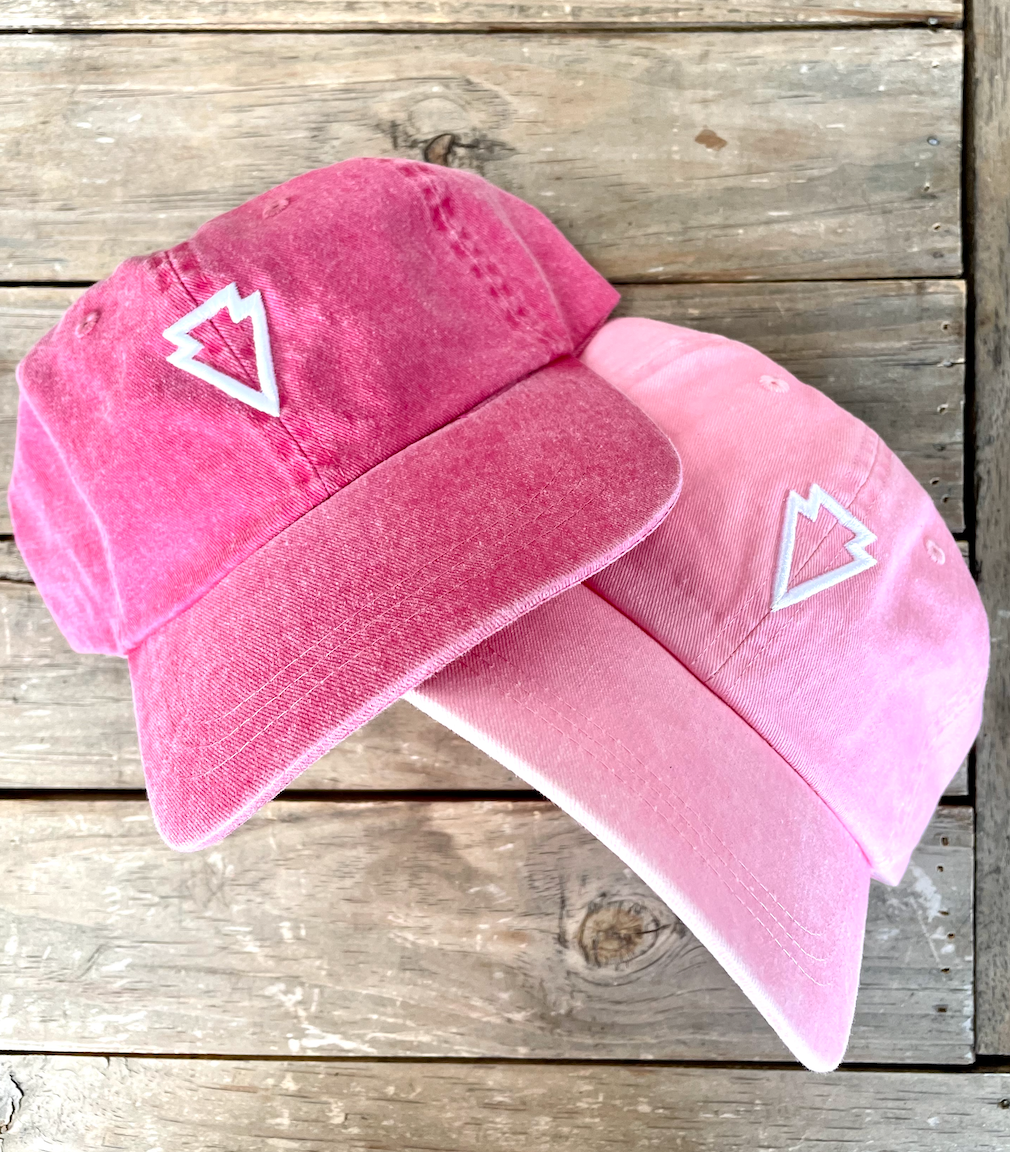 PINK Pigment-Dyed ARROWHEAD HAT no