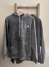 Load image into Gallery viewer, MINERAL WASH LA HOODIE [midweight]- unisex
