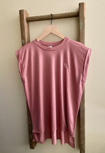 Load image into Gallery viewer, WOMEN&#39;S FLOWY MUSCLE TEE WITH ROLLED CUFF - &#39;the Jaclyn&#39;
