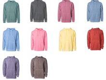 Load image into Gallery viewer, INDEPENDENT PIGMENT DYED HOODIE
