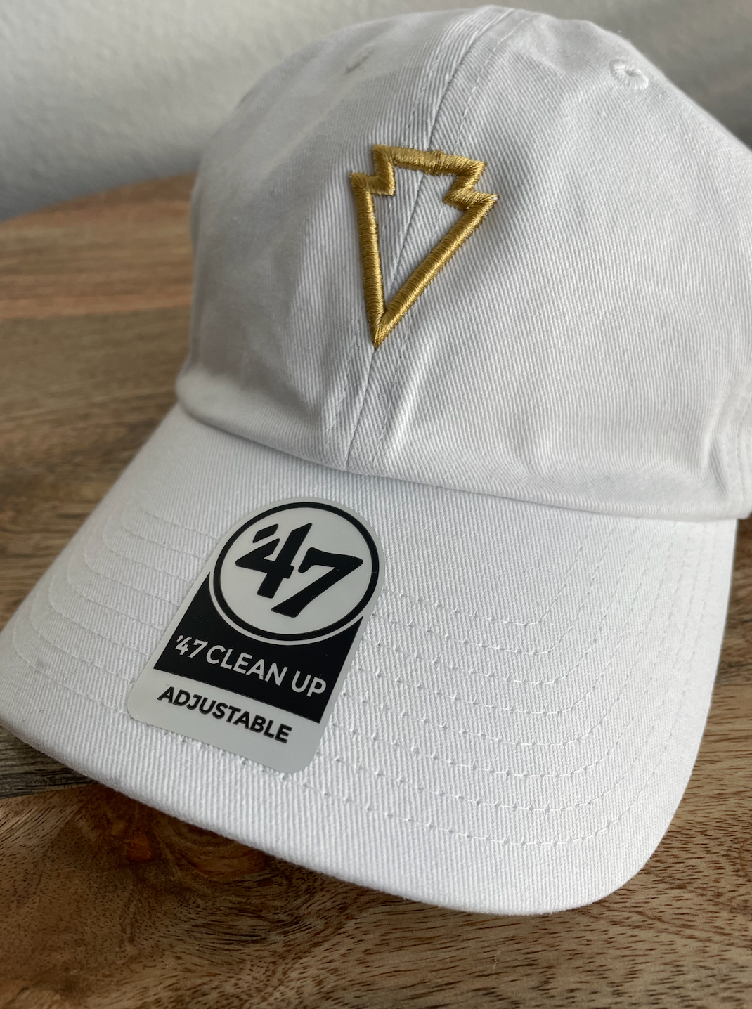 White '47 CLEAN UP 3D IG Hat – IMPACT GOLD FASTPITCH STORE