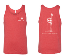 Load image into Gallery viewer, TOWER TANK (unisex): Heather Red
