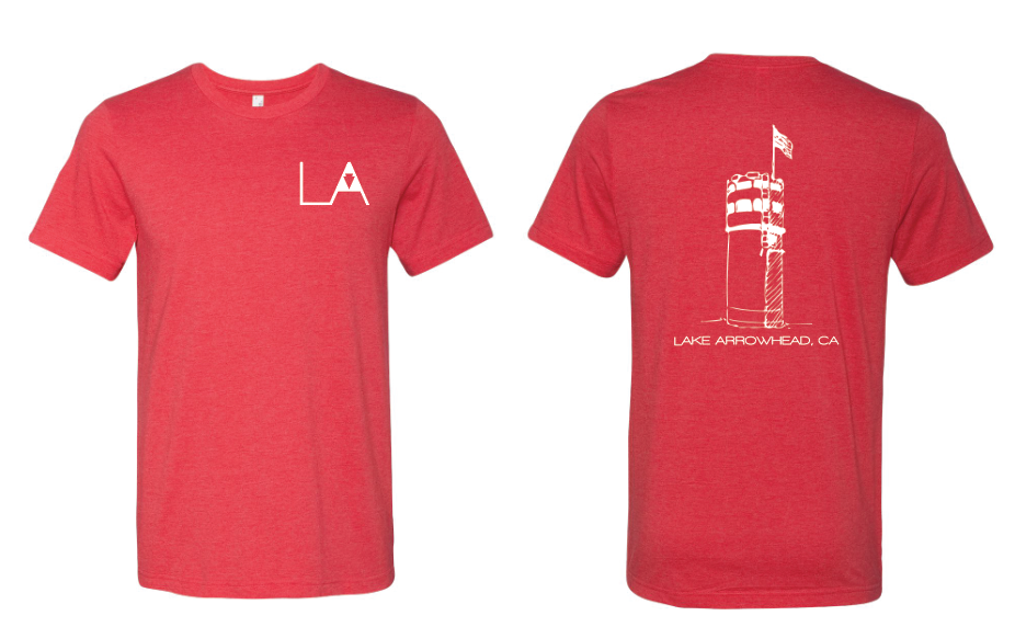TOWER SHIRT (youth): Heather Red