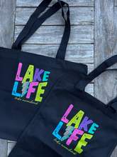 Load image into Gallery viewer, LAKE LIFE TOTE: 2 sizes to choose from!
