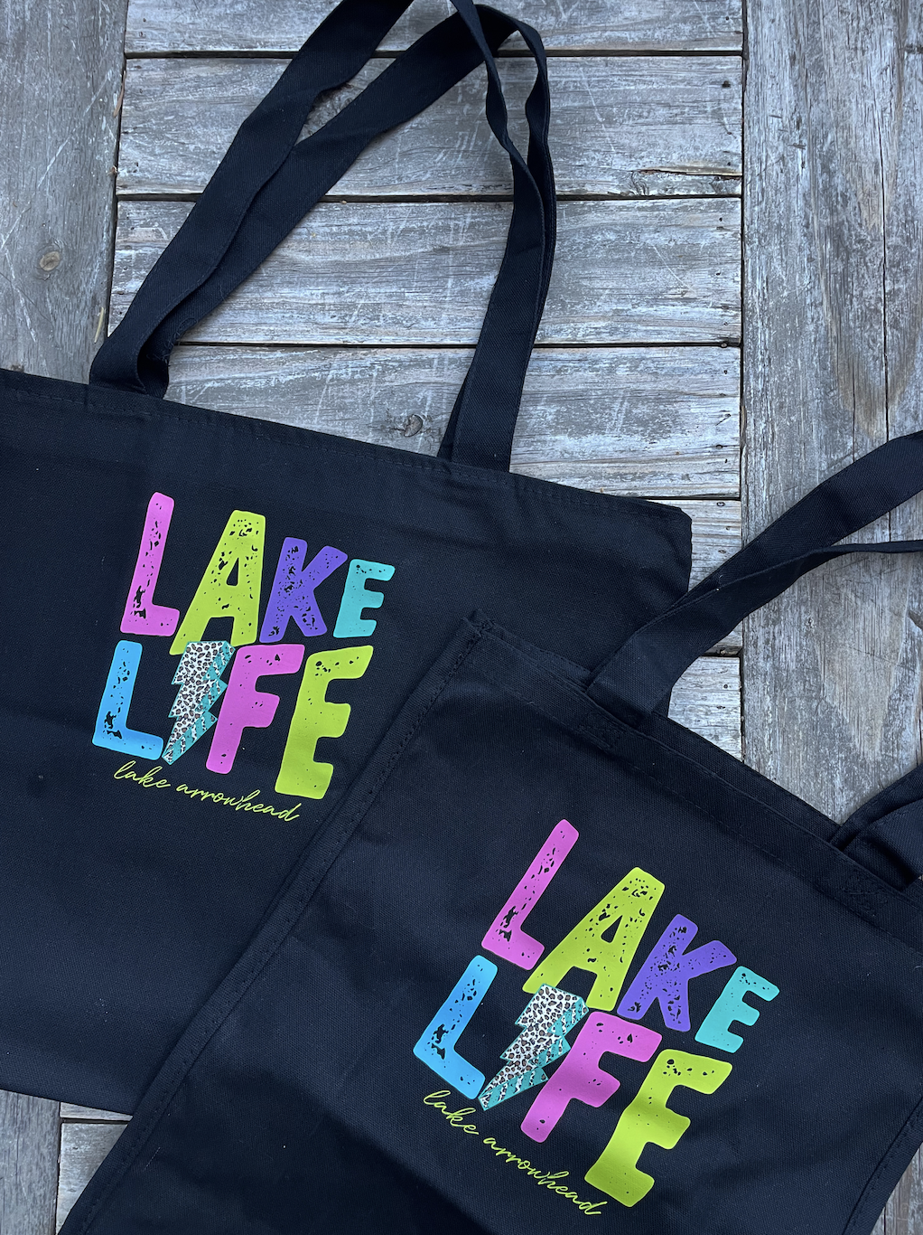 LAKE LIFE TOTE: 2 sizes to choose from!