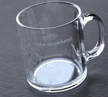 Load image into Gallery viewer, Lake Arrowhead Glass Mug
